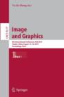 Image and Graphics : 8th International Conference, ICIG 2015, Tianjin, China, August 13-16, 2015, Proceedings, Part I - Book