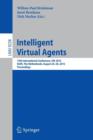 Intelligent Virtual Agents : 15th International Conference, IVA 2015, Delft, The Netherlands, August 26-28, 2015, Proceedings - Book