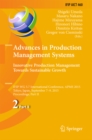 Advances in Production Management Systems: Innovative Production Management Towards Sustainable Growth : IFIP WG 5.7 International Conference, APMS 2015, Tokyo, Japan, September 7-9, 2015, Proceedings - eBook