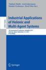 Industrial Applications of Holonic and Multi-Agent Systems : 7th International Conference, HoloMAS 2015, Valencia, Spain, September 2-3, 2015, Proceedings - Book