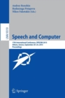 Speech and Computer : 17th International Conference, SPECOM 2015, Athens, Greece, September 20-24, 2015, Proceedings - Book