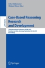 Case-Based Reasoning Research and Development : 23rd International Conference, ICCBR 2015, Frankfurt am Main, Germany, September 28-30, 2015. Proceedings - Book