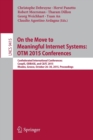 On the Move to Meaningful Internet Systems: OTM 2015 Conferences : Confederated International Conferences: CoopIS, ODBASE, and C&TC 2015, Rhodes, Greece, October 26-30, 2015. Proceedings - Book