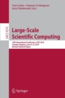 Large-Scale Scientific Computing : 10th International Conference, LSSC 2015, Sozopol, Bulgaria, June 8-12, 2015. Revised Selected Papers - Book