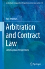 Arbitration and Contract Law : Common Law Perspectives - eBook