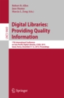Digital Libraries: Providing Quality Information : 17th International Conference on Asia-Pacific Digital Libraries, ICADL 2015, Seoul, Korea, December 9-12, 2015. Proceedings - eBook