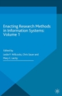 Enacting Research Methods in Information Systems: Volume 1 - eBook