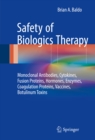 Safety of Biologics Therapy : Monoclonal Antibodies, Cytokines, Fusion Proteins, Hormones, Enzymes, Coagulation Proteins, Vaccines, Botulinum Toxins - eBook