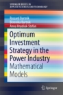 Optimum Investment Strategy in the Power Industry : Mathematical Models - eBook