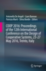 COOP 2016: Proceedings of the 12th International Conference on the Design of Cooperative Systems, 23-27 May 2016, Trento, Italy - eBook