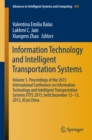 Information Technology and Intelligent Transportation Systems : Volume 1, Proceedings of the 2015 International Conference on Information Technology and Intelligent Transportation Systems ITITS 2015, - eBook