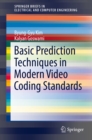 Basic Prediction Techniques in Modern Video Coding Standards - eBook