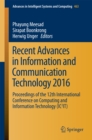 Recent Advances in Information and Communication Technology 2016 : Proceedings of the 12th International Conference on Computing and Information Technology (IC2IT) - eBook