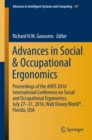 Advances in Social & Occupational Ergonomics : Proceedings of the AHFE 2016 International Conference on Social and Occupational Ergonomics, July 27-31, 2016, Walt Disney World(R), Florida, USA - eBook
