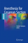 Anesthesia for Cesarean Section - Book