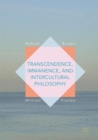 Transcendence, Immanence, and Intercultural Philosophy - eBook