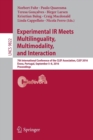 Experimental IR Meets Multilinguality, Multimodality, and Interaction : 7th International Conference of the CLEF Association, CLEF 2016, Evora, Portugal, September 5-8, 2016, Proceedings - Book