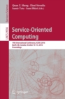 Service-Oriented Computing : 14th International Conference, ICSOC 2016, Banff, AB, Canada, October 10-13, 2016, Proceedings - Book