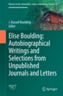 Elise Boulding: Autobiographical Writings and Selections from Unpublished Journals and Letters - eBook