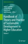 Handbook of Theory and Practice of Sustainable Development in Higher Education : Volume 1 - eBook