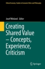 Creating Shared Value - Concepts, Experience, Criticism - Book