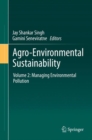 Agro-Environmental Sustainability : Volume 2: Managing Environmental Pollution - eBook