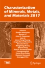 Characterization of Minerals, Metals, and Materials 2017 - eBook
