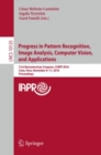 Progress in Pattern Recognition, Image Analysis, Computer Vision, and Applications : 21st Iberoamerican Congress, CIARP 2016, Lima, Peru, November 8–11, 2016, Proceedings - Book