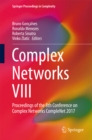 Complex Networks VIII : Proceedings of the 8th Conference on Complex Networks CompleNet 2017 - eBook