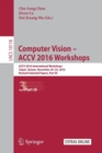Computer Vision – ACCV 2016 Workshops : ACCV 2016 International Workshops,  Taipei, Taiwan, November 20-24, 2016, Revised Selected Papers, Part III - Book