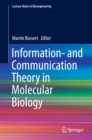 Information- and Communication Theory in Molecular Biology - eBook