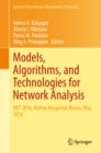 Models, Algorithms, and Technologies for Network Analysis : NET 2016, Nizhny Novgorod, Russia, May 2016 - eBook