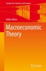 Macroeconomic Theory - Book