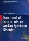 Handbook of Treatments for Autism Spectrum Disorder - eBook