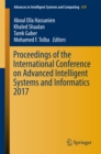 Proceedings of the International Conference on Advanced Intelligent Systems and Informatics 2017 - eBook