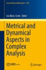 Metrical and Dynamical Aspects in Complex Analysis - eBook