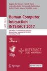 Human-Computer Interaction - INTERACT 2017 : 16th IFIP TC 13 International Conference, Mumbai, India, September 25-29, 2017, Proceedings, Part III - Book