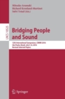 Bridging People and Sound : 12th International Symposium, CMMR 2016, Sao Paulo, Brazil, July 5–8, 2016, Revised Selected Papers - Book