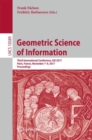 Geometric Science of Information : Third International Conference, GSI 2017, Paris, France, November 7-9, 2017, Proceedings - Book