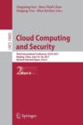 Cloud Computing and Security : Third International Conference, ICCCS 2017, Nanjing, China, June 16-18, 2017, Revised Selected Papers, Part II - Book