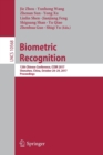 Biometric Recognition : 12th Chinese Conference, CCBR 2017, Shenzhen, China, October 28-29, 2017, Proceedings - Book
