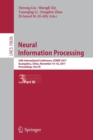 Neural Information Processing : 24th International Conference, ICONIP 2017, Guangzhou, China, November 14-18, 2017, Proceedings, Part III - Book