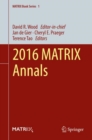 2016 MATRIX Annals - Book