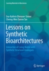 Lessons on Synthetic Bioarchitectures : Interaction of Living Matter with Synthetic Structural Analogues - eBook