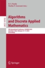 Algorithms and Discrete Applied Mathematics : 4th International Conference, CALDAM 2018, Guwahati, India, February 15-17, 2018, Proceedings - Book
