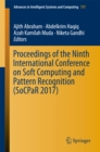 Proceedings of the Ninth International Conference on Soft Computing and Pattern Recognition (SoCPaR 2017) - eBook