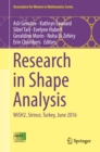 Research in Shape Analysis : WiSH2, Sirince, Turkey, June 2016 - eBook