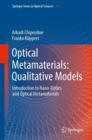Optical Metamaterials: Qualitative Models : Introduction to Nano-Optics and Optical Metamaterials - eBook
