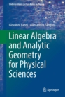 Linear Algebra and Analytic Geometry for Physical Sciences - Book