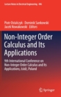 Non-Integer Order Calculus and its Applications : 9th International Conference on Non-Integer Order Calculus and Its Applications, Lodz, Poland - Book